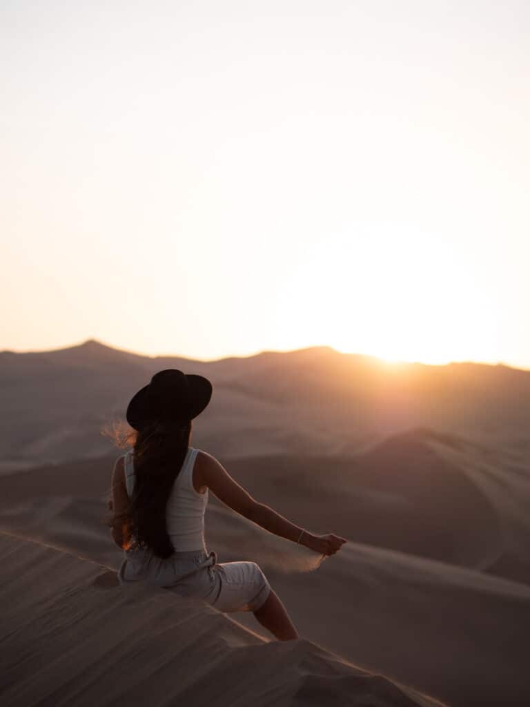 sunset peru