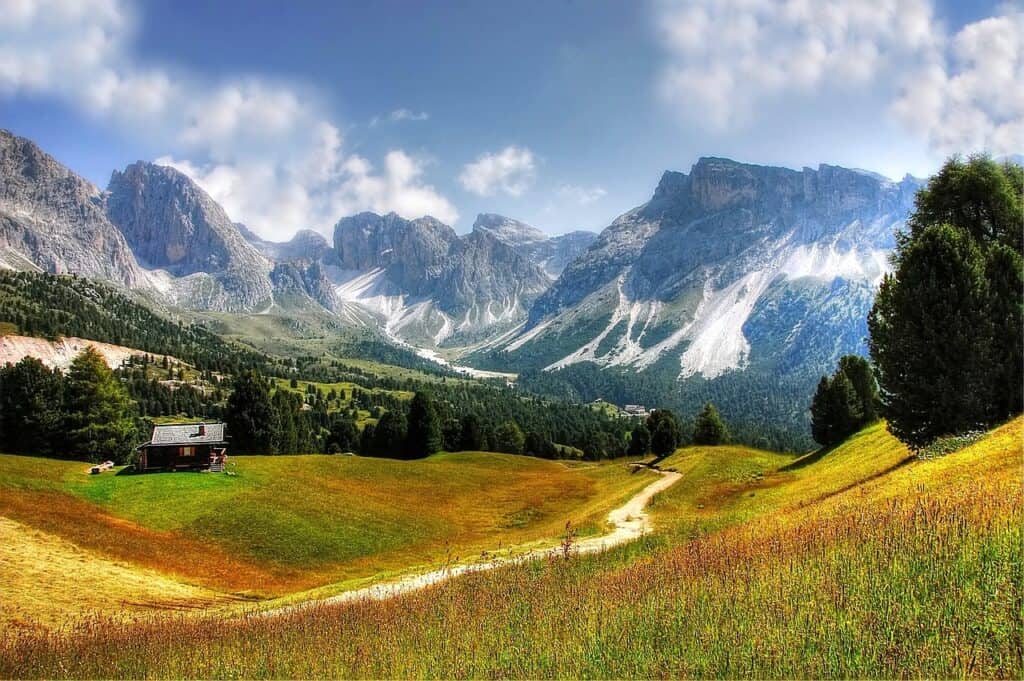 Val Gardena valley