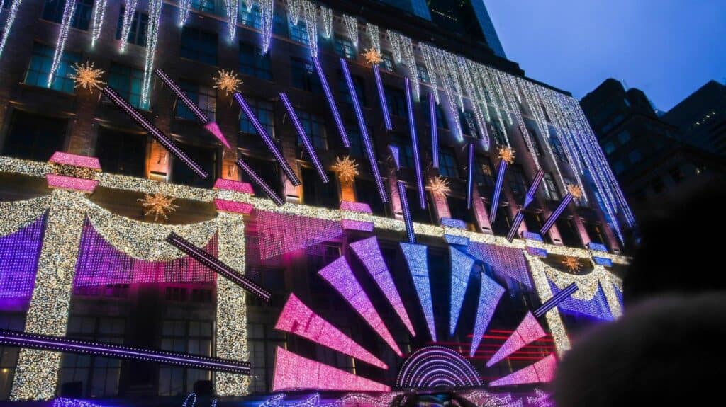 Saks Fifth Avenue Light Show