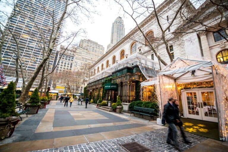 christmas restaurants nyc