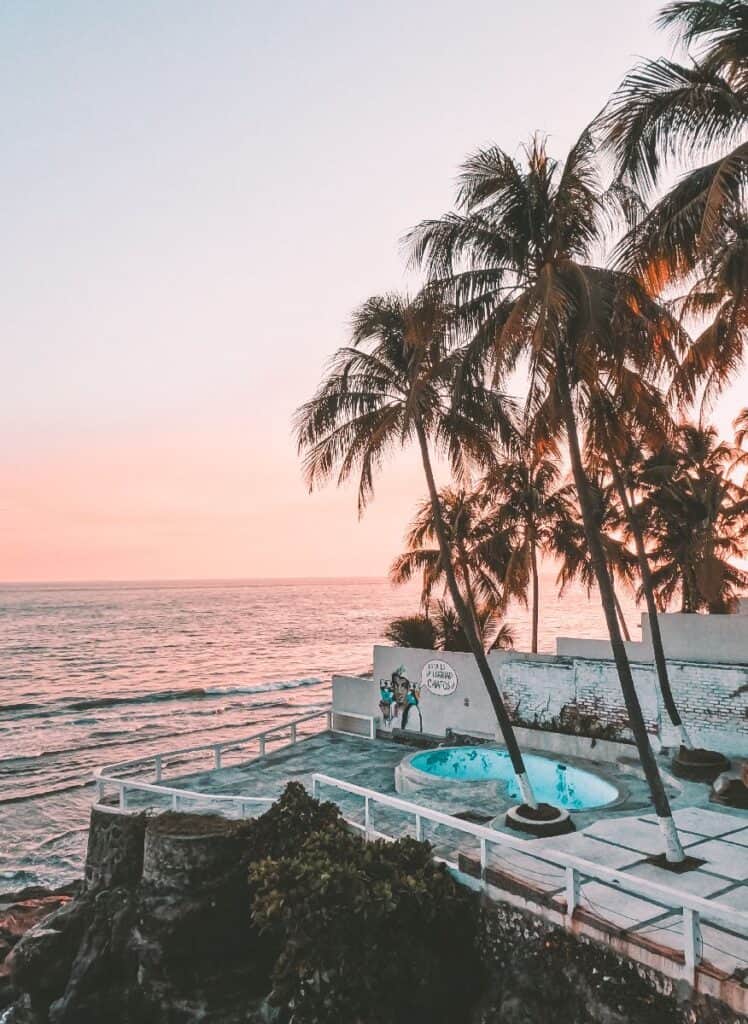 sunset el salvador