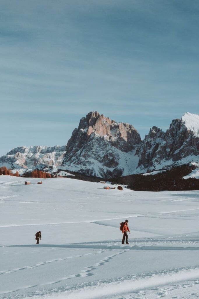 skiing in italy