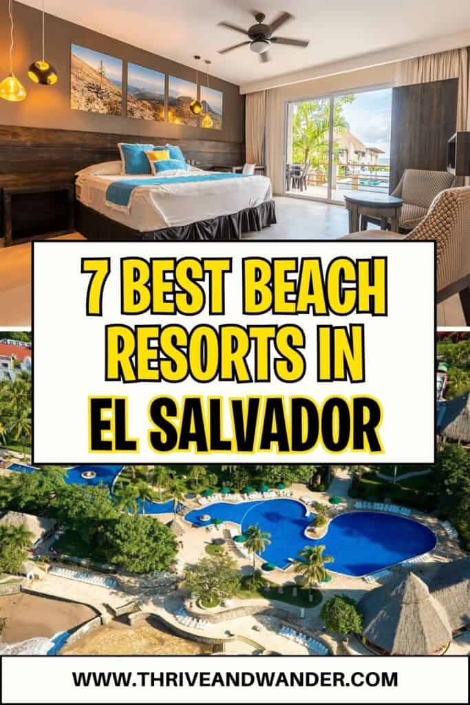 7 Top El Salvador resorts with the best ocean views